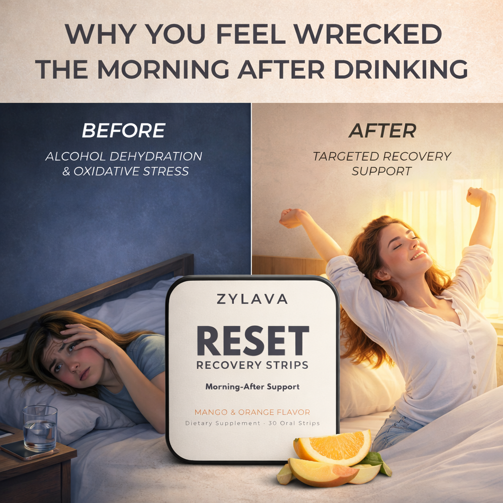 ZYLAVA RESET™ - Hangover Recovery Strips