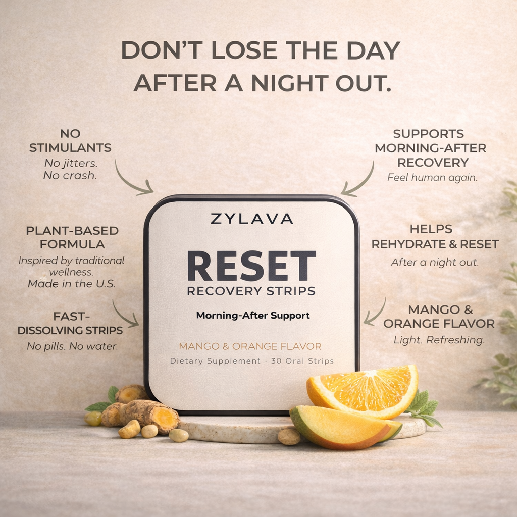 ZYLAVA RESET™ - Hangover Recovery Strips